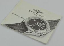 Breitling Instruction Manuelle