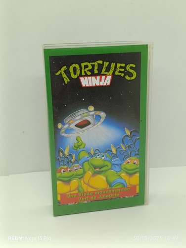 Vhs tortues ninja une - vhs, :