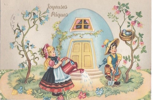 Cpa fantaisie joyeuses - fantaisie,