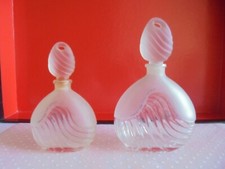  Flacons de parfum Ted lapidus création  50 ml et 100 ml vide bouchon verre 