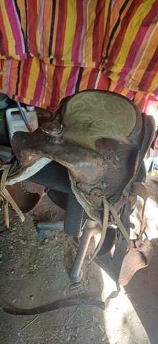 Selle western cuir - selle,