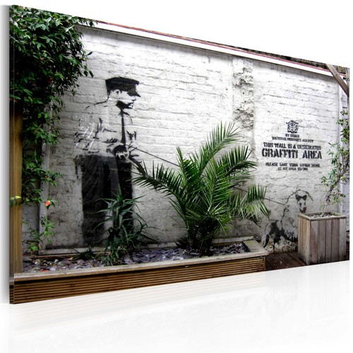 Tableau imprimé graffiti - imprimé, "graffiti