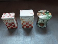 Lot de 3 Boites Métalliques Vintage 