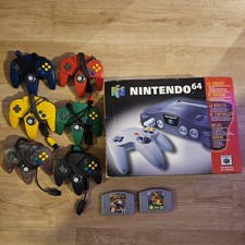 Console Nintendo 64 en boîte