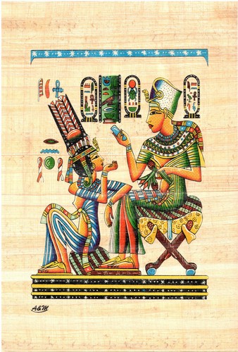Véritable papyrus égyptien - papyrus,