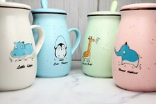 Cute Animal Milky Ceramic Mug