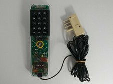 Telephone plastique transparent ancien vintage DAPY Design années 80 INTROUVABLE