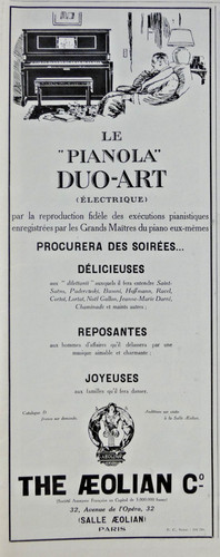 Publicité presse 1926 le - de,