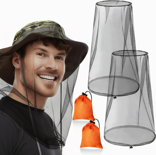 Pack mosquito head nets - mosquito,