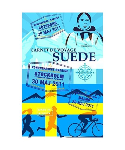 Suede carnet voyage - carnet,