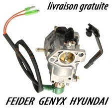 Carburateur 27mm 53mm 61mm  Groupe électrogène de marque FEIDER  GENYX  HYUNDAI