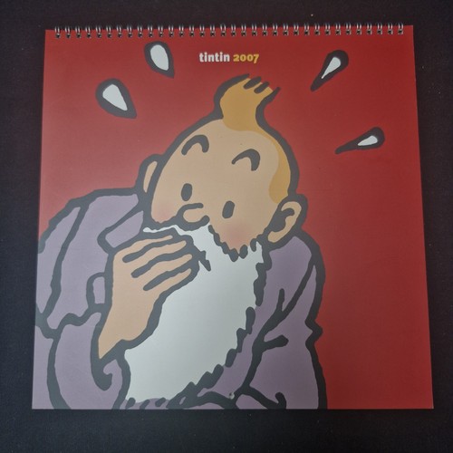Calendrier tintin année - -,