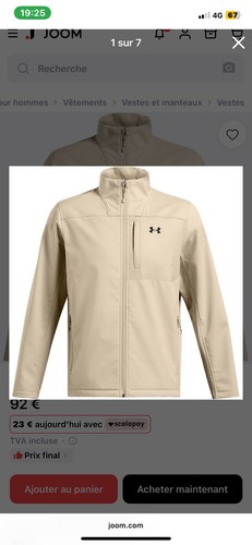Veste under armour - veste,