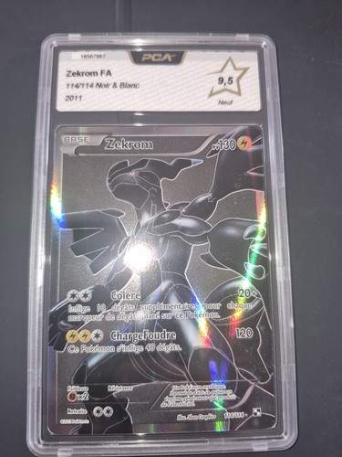 Carte pokemon zekrom - carte,