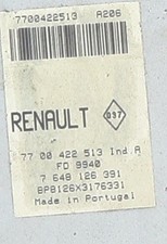 Autoradio d'origine RENAULT