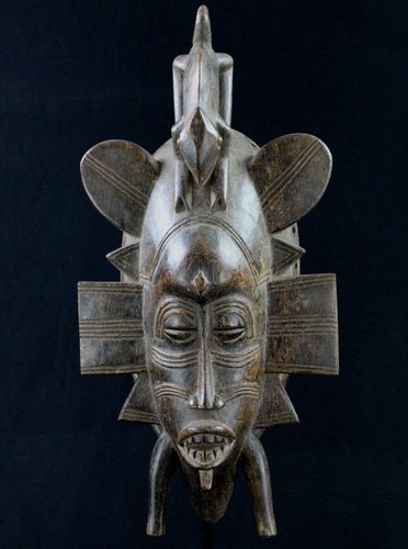 Art africain masque - masque, kpelie