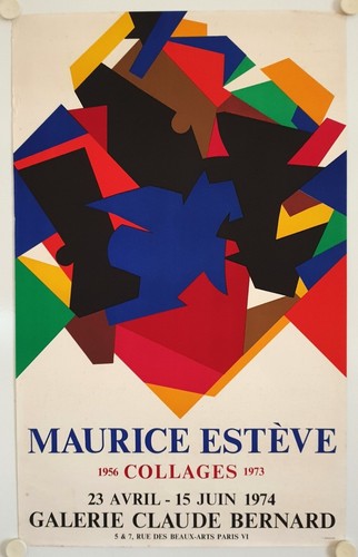 Affiche maurice esteve - maurice,