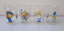 LOT DE 4 ANCIENS VERRES A