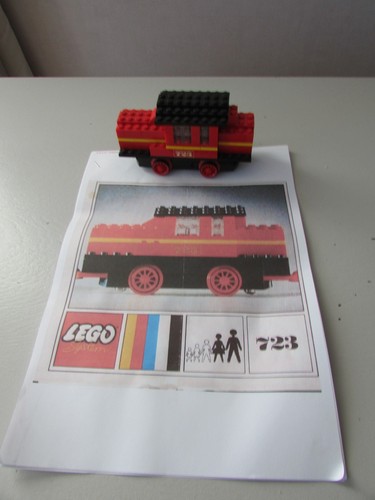 Lego vintage train - 723, diesel