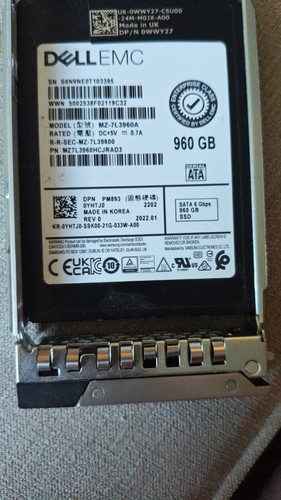 Ssd dell 960gb - ssd, 6gbps