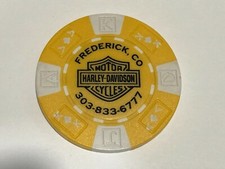 Harley Davidson Poker Chip