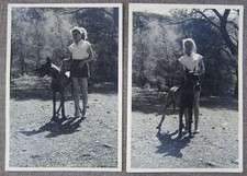 2 photos originales ~1950's