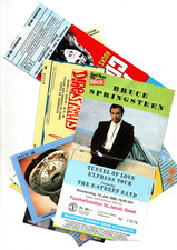 Lot 10 used concert ticket