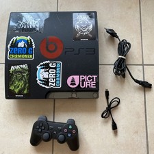 Console Ps3 Sony Playstation 3 Slim 120go CECH-2004B - Avec Câbles Manette