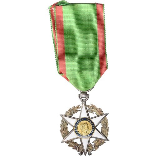France médaille mérite - france,, du