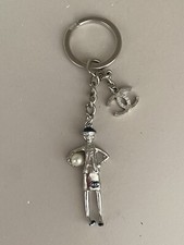 Chanel : Porte Clés métallique motif Coco Chanel