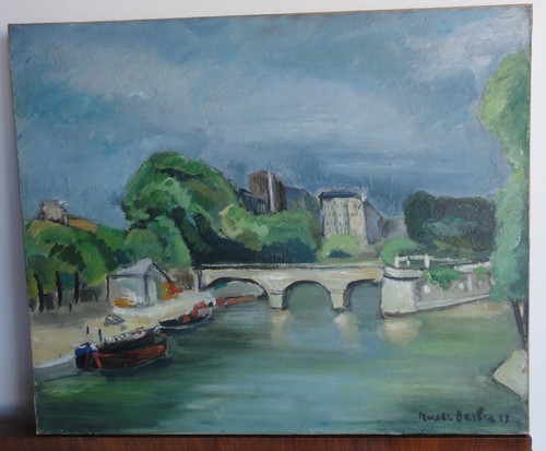 Superbe ancien tableau huile - superbe,