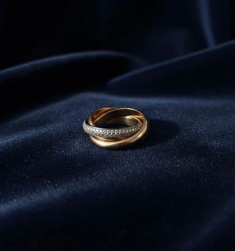 Cartier trinity ors 18k - 3, avec
