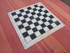 Echiquier ancien Marbre Noir