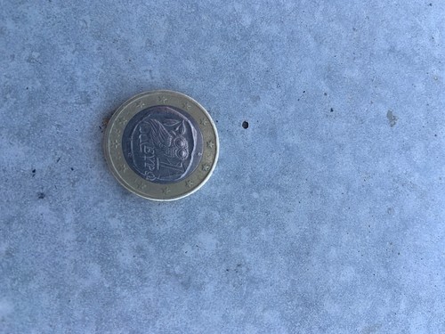 Pièce euro rare 2002 hibou - 1,