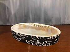 JOLI VIDE-POCHE GROS COQUILLAGE, NACRE ( L 22 cm)