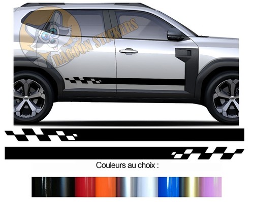 Bandes stripes pour dacia - bandes,