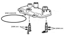 Joint couvercle axe pompe