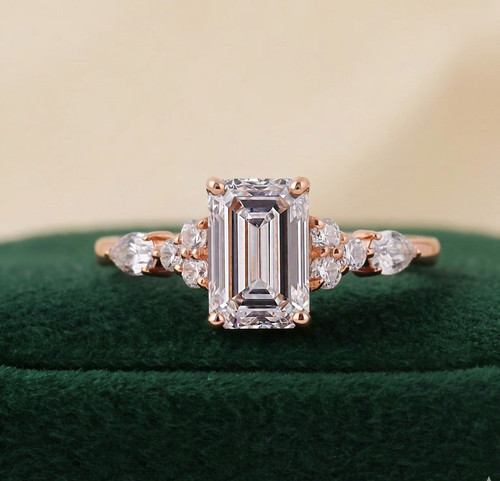 Bague diamant cultivé - , en