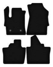 Tapis de sol en velours noir