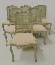six chaises style Louis XV