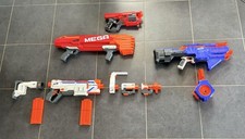 Lot de 4 Nerf :  2 Mega et 2