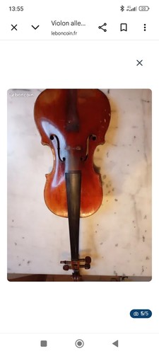 Violon allemand début - violon,
