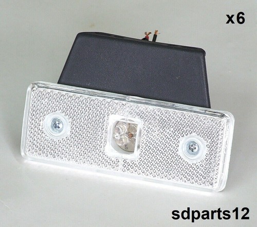 Feux gabarit blanc led - de,