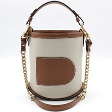 Delvaux Sac seau mini en toile