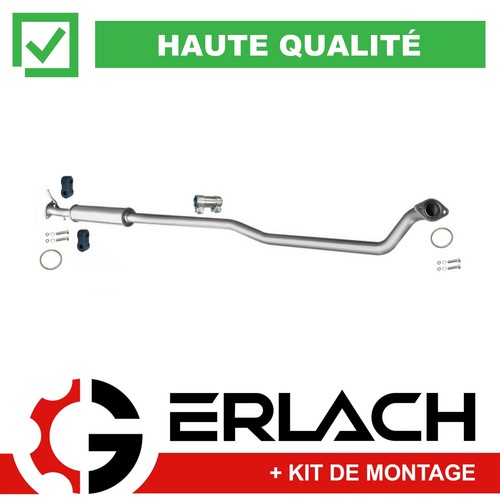 Silencieux intermediaire pour