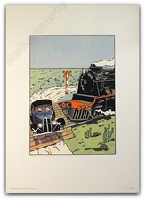 Affiche Hergé Poster Luxe