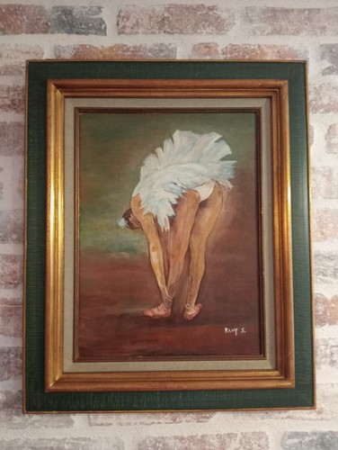 Tableau huile sur toile - huile,