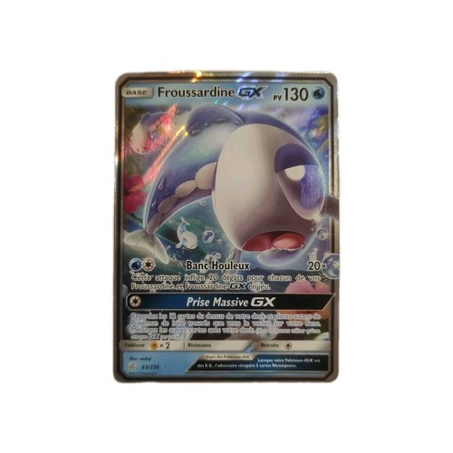 Carte pokémon froussardine - carte,