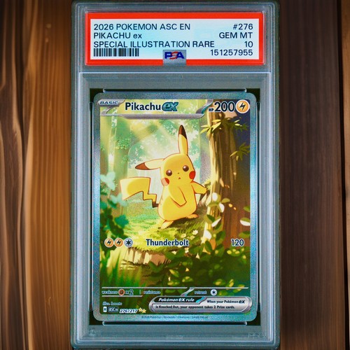 Psa pikachu 276 - pikachu, ex