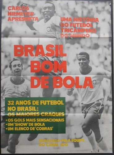 Brasil bom bola affiche - brasil, de